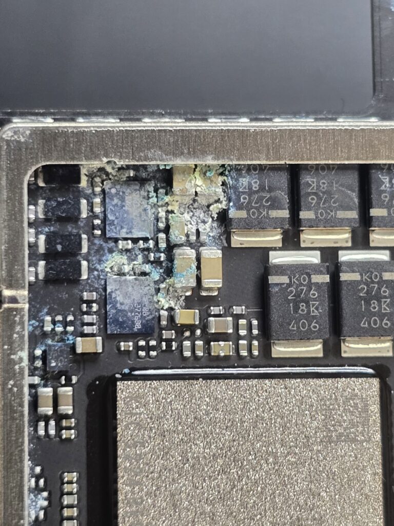 iPhone liquid damage repair in Virginia Beach