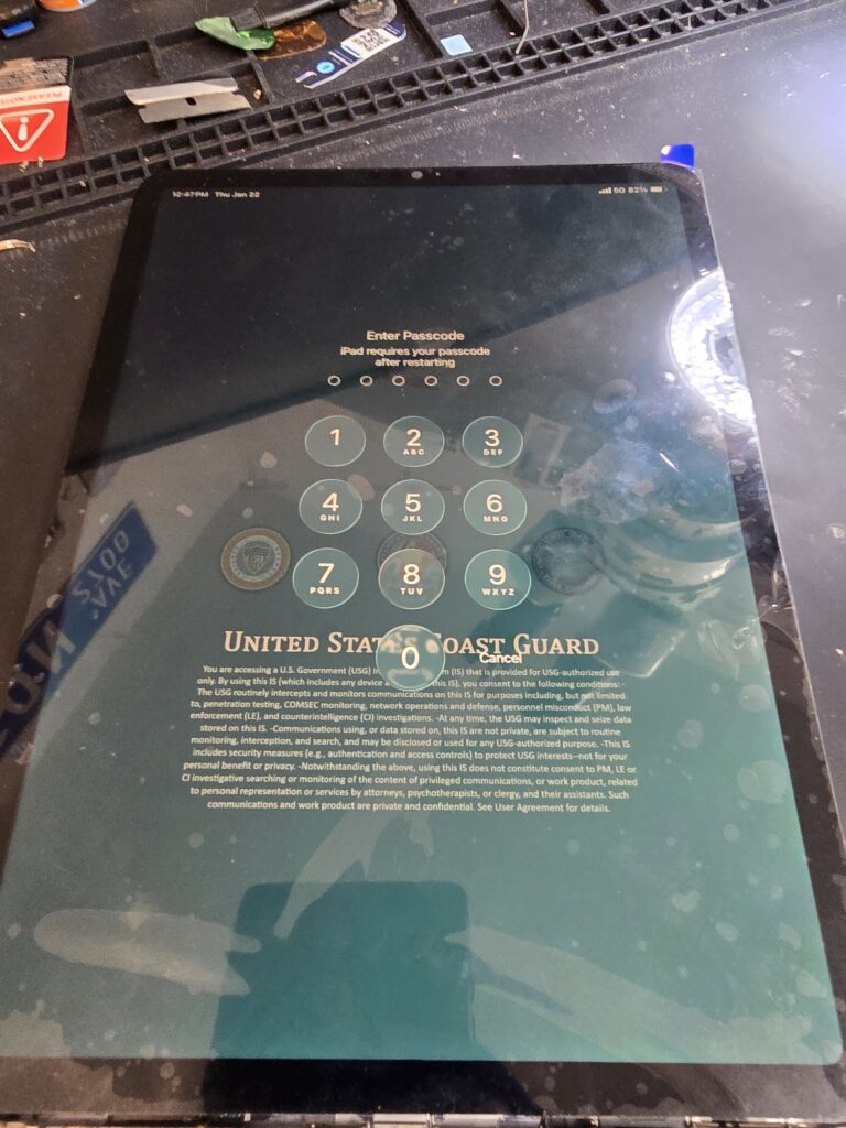 12.9-inch iPad Pro screen replacement in Virginia Beach at iFix 757
