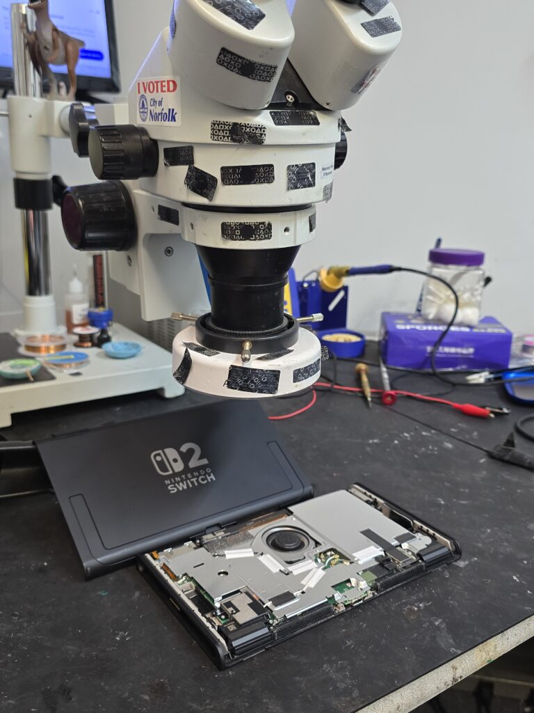 Nintendo Switch 2 Charge Port Repair Virginia Beach iFix757