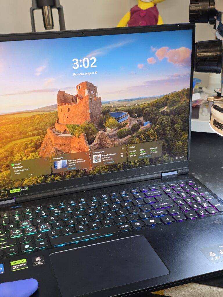 Completed window laptop LCD screen replacement at iFix 757 in Virginia Beach