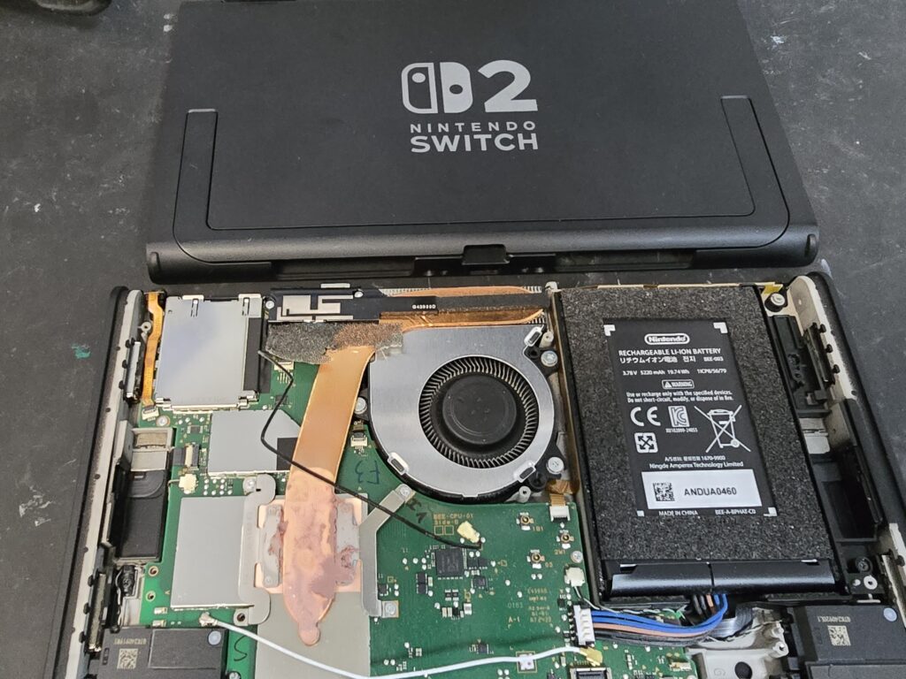 Nintendo Switch 2 charge port repair completed at iFix757 in Virginia Beach.