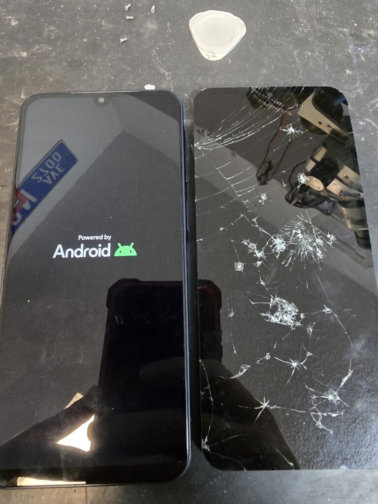 Samsung Galaxy screen replacement completed at iFix 757 in Virginia Beach