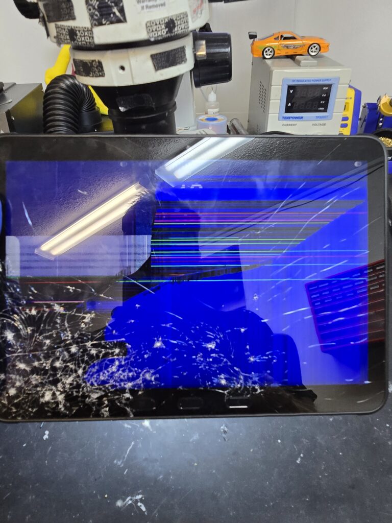 Samsung Galaxy Active tablet screen replacement completed at iFix 757 in Virginia Beach
